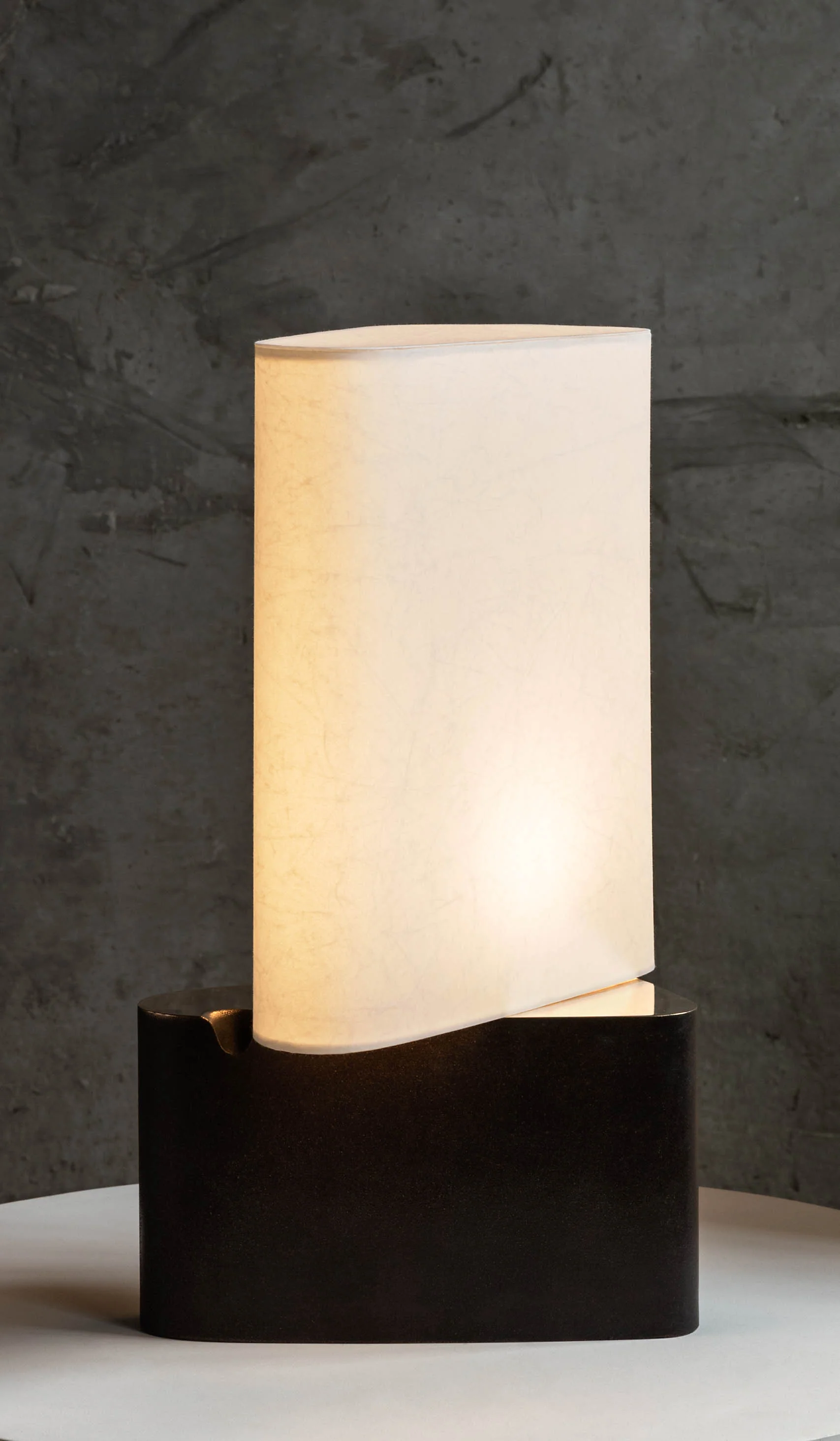 Resident Blackened Cast Bronze Fulcrum Table Lamp - Image 13