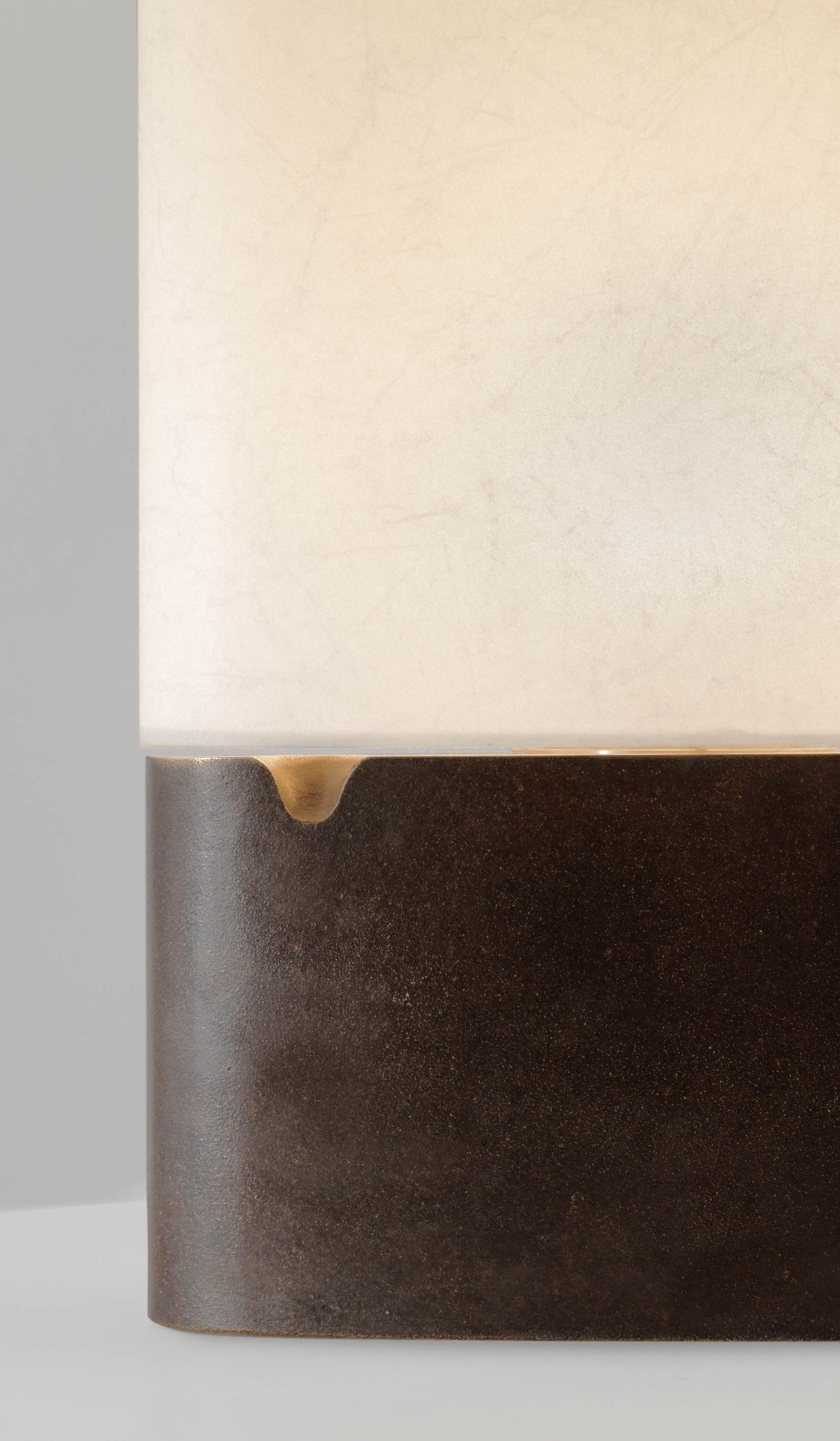 Resident Blackened Cast Bronze Fulcrum Table Lamp - Image 16