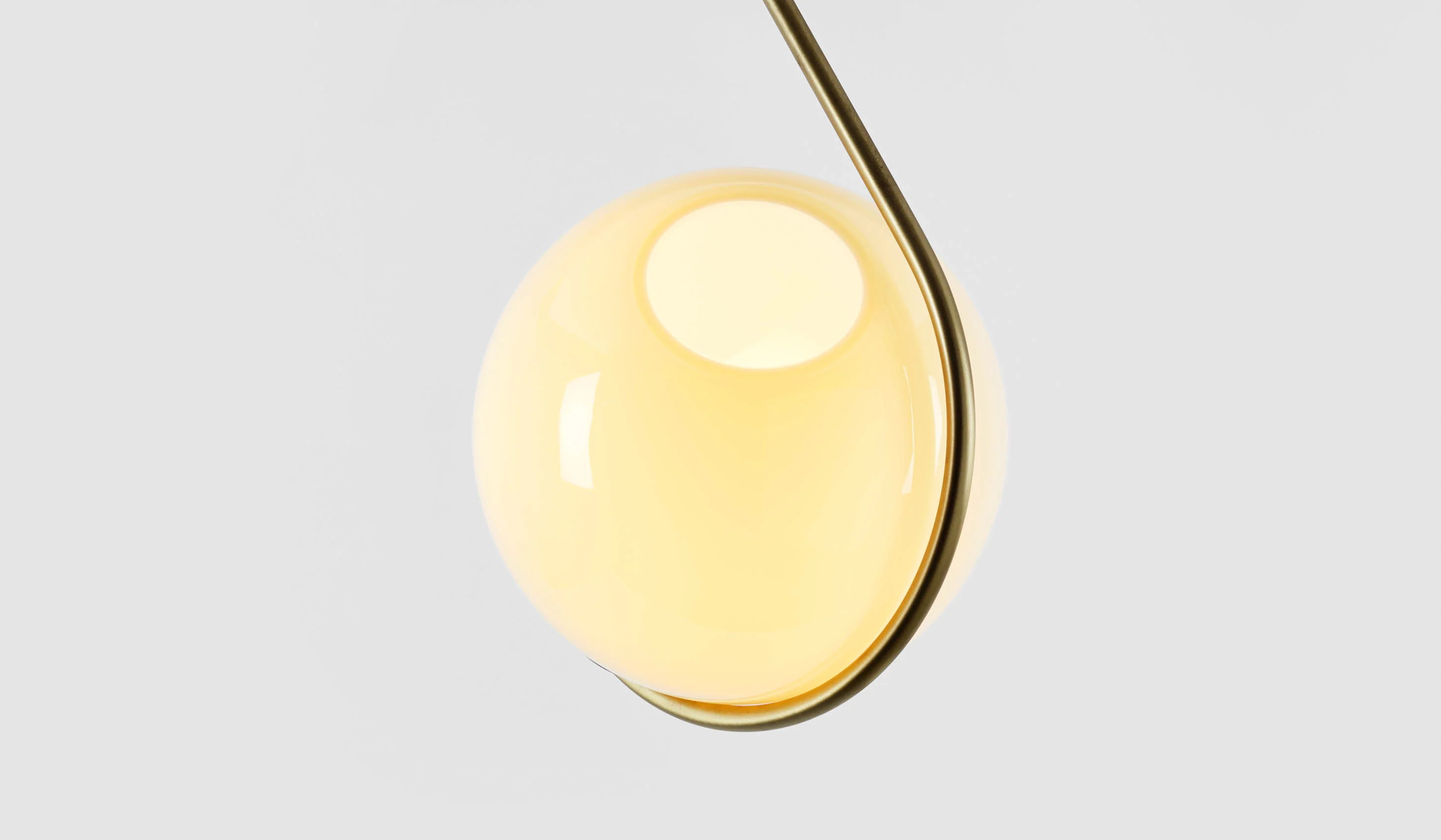 Roll & Hill Fiddlehead Pendant - Image 4