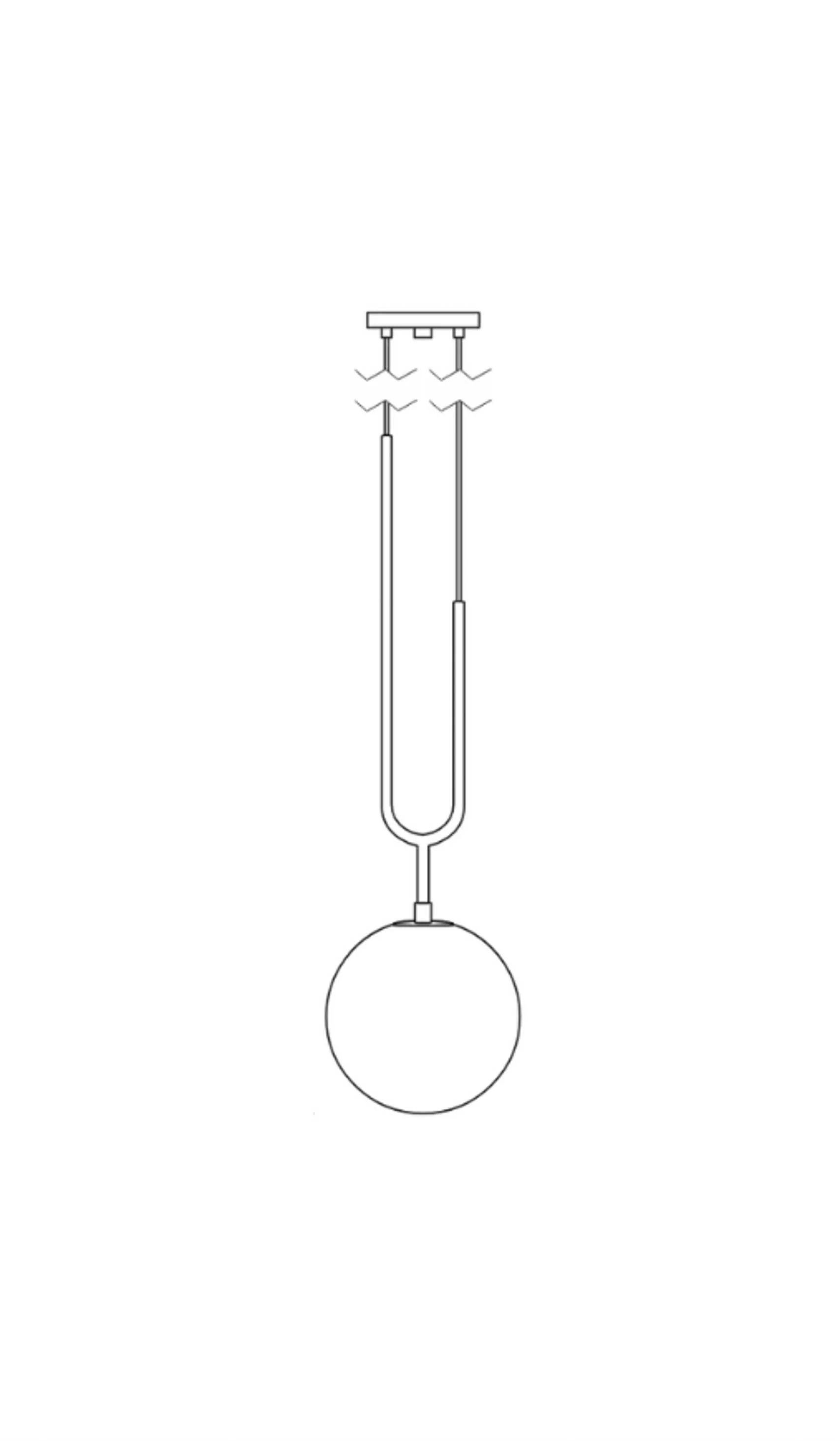 Roll & Hill Koko Cord Pendant - Image 10
