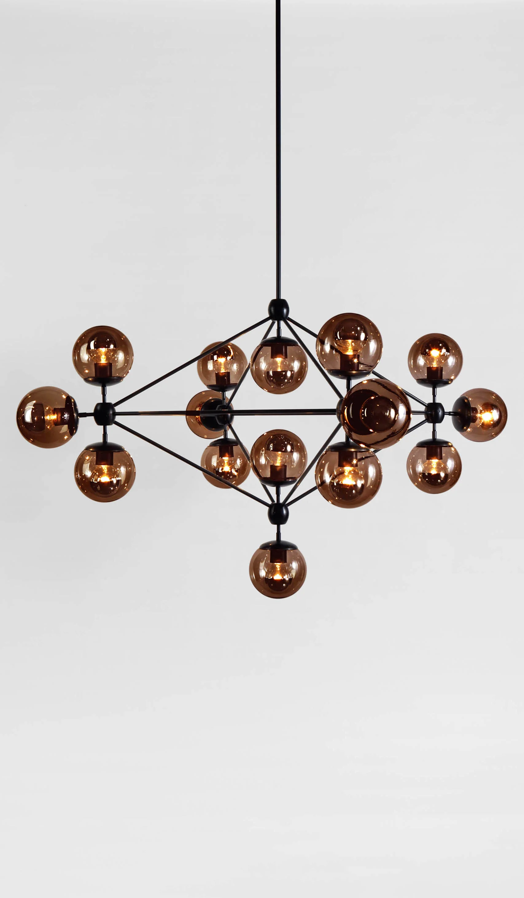Roll & Hill Modo 15 Globe Chandelier