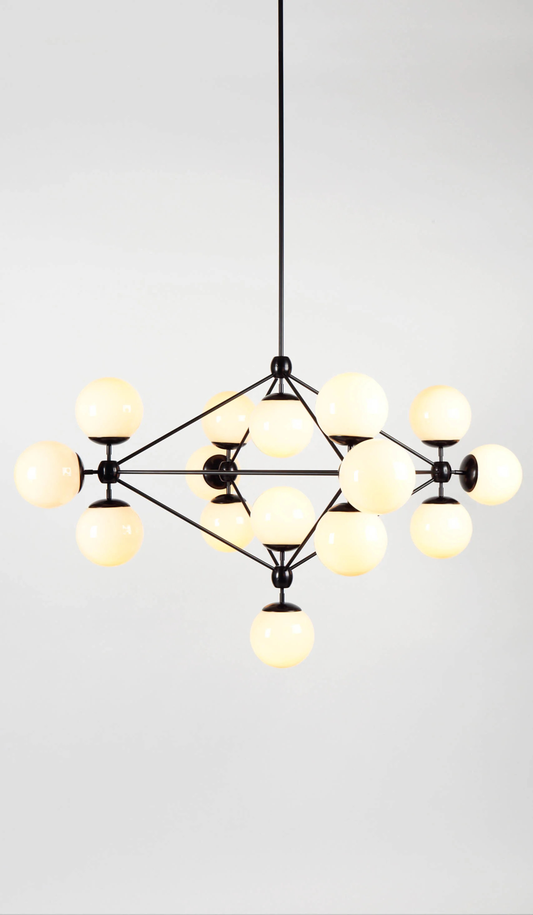 Roll & Hill Modo 15 Globe Chandelier - Image 3