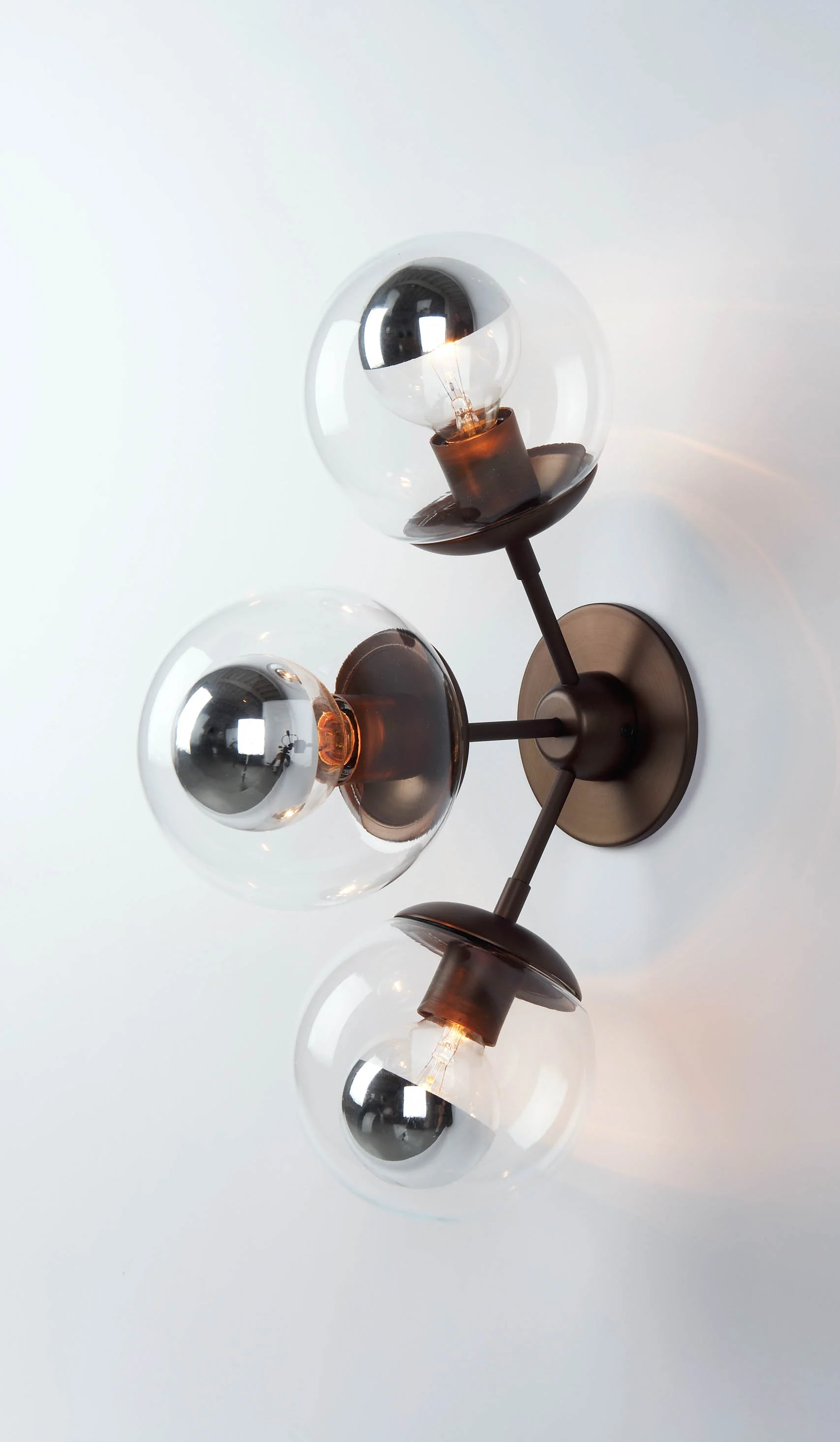 Roll & Hill Modo 3 Globe Sconce - Image 3