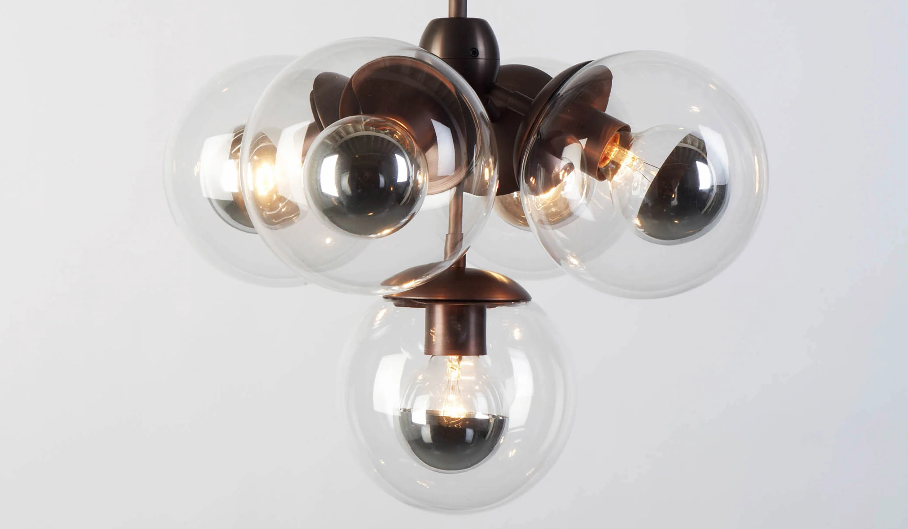 Roll & Hill Modo 5 Globe Pendant - Image 2