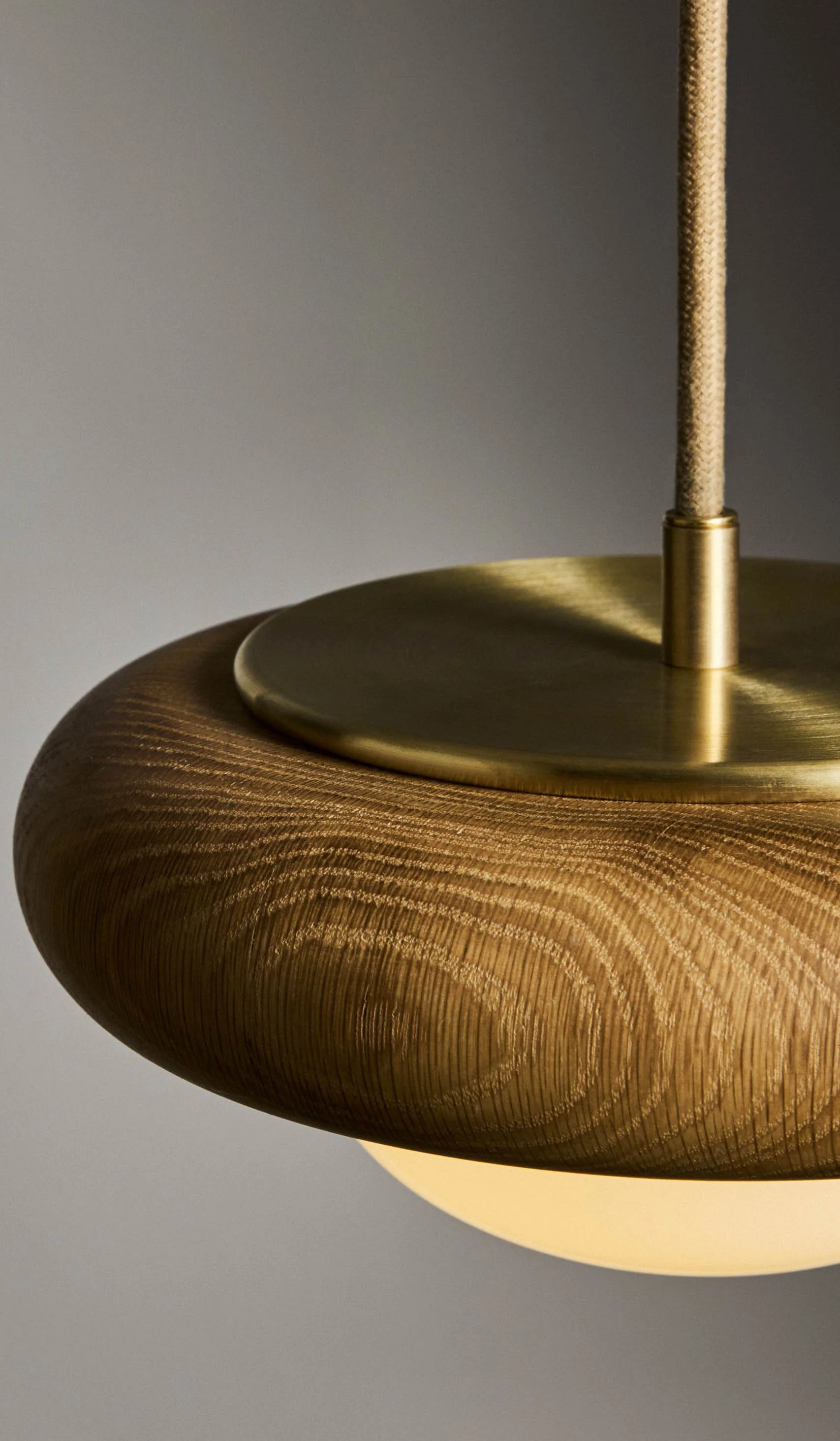 Roll & Hill Wood Humboldt 01 Pendant - Image 3