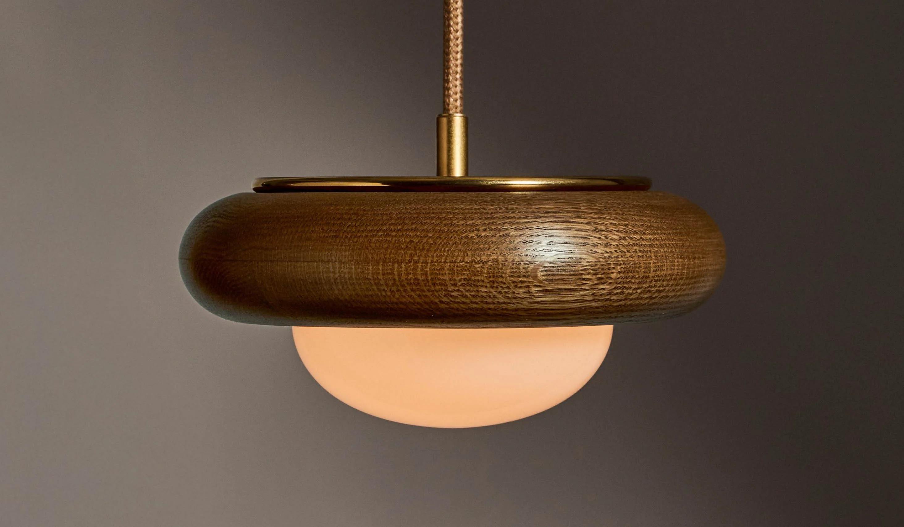 Roll & Hill Wood Humboldt 01 Pendant - Image 7