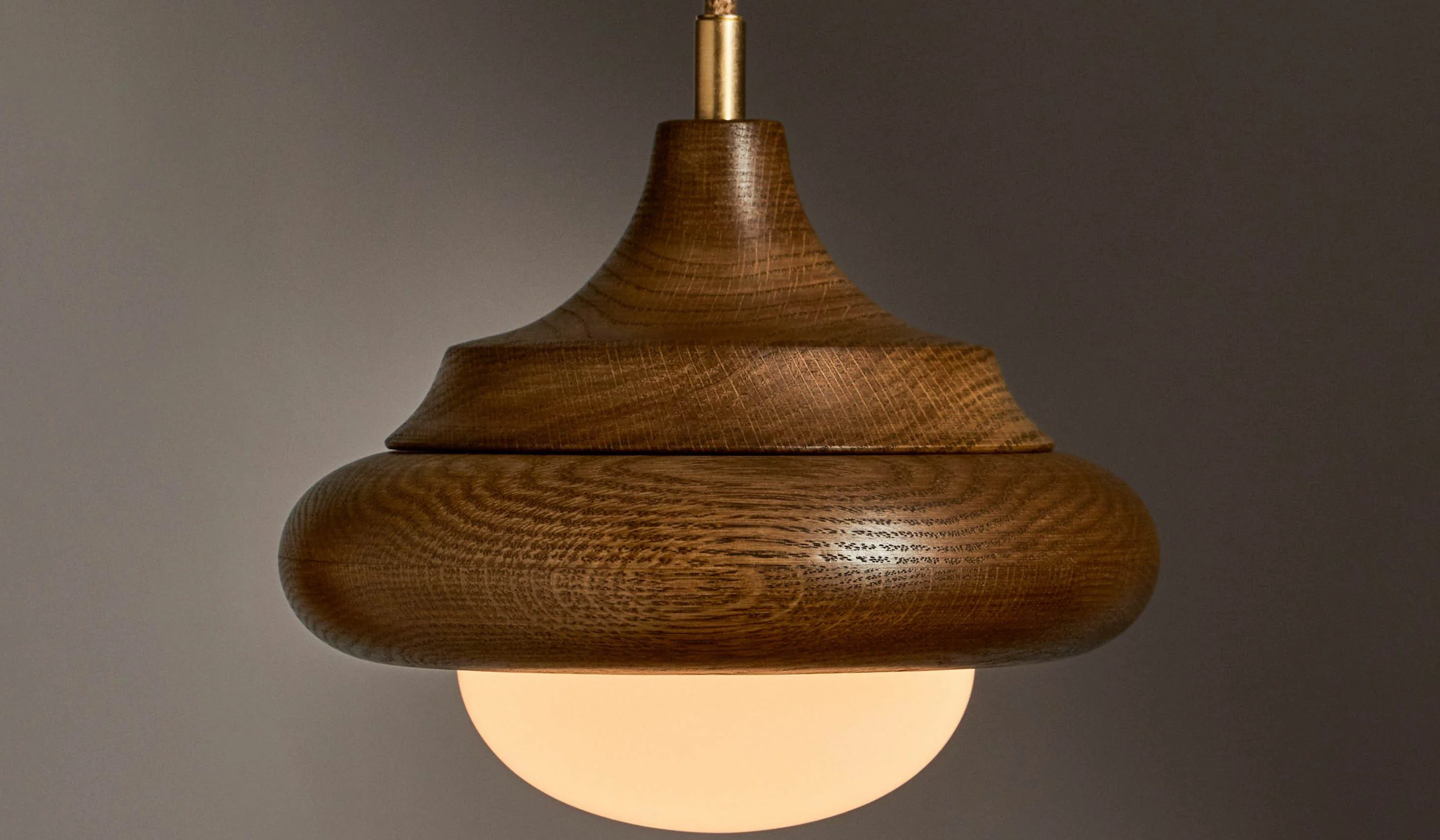 Roll & Hill Wood Humboldt 02 Pendant - Image 11