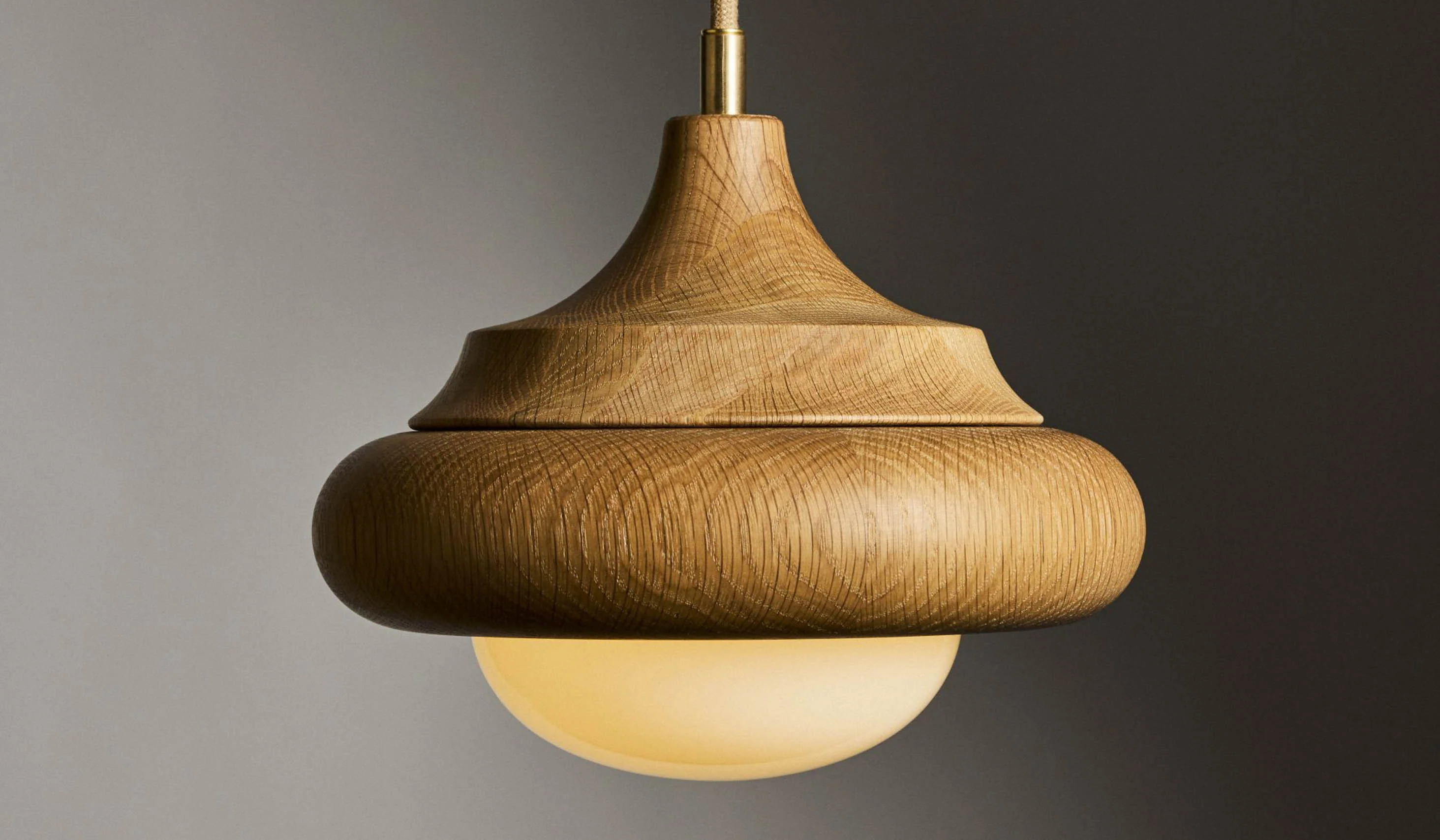 Roll & Hill Wood Humboldt 02 Pendant - Image 12