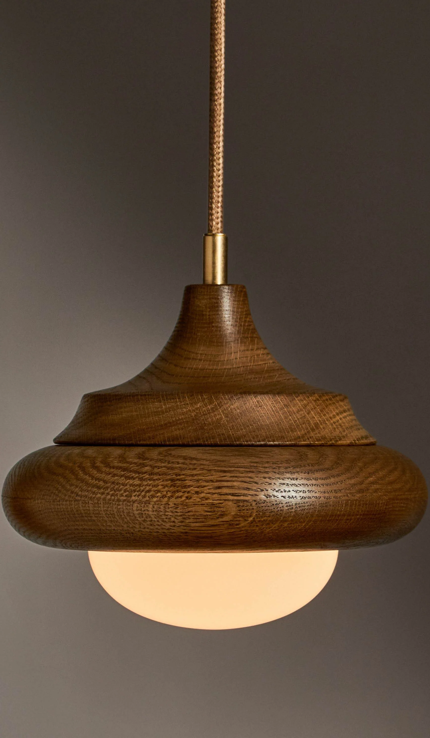 Roll & Hill Wood Humboldt 02 Pendant - Image 3