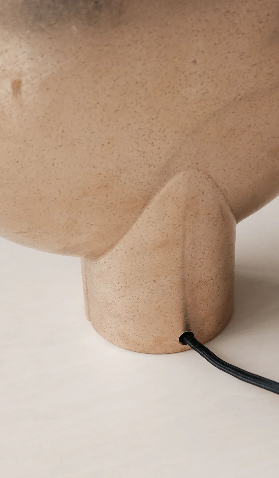 Studio Henry Wilson Polished Cast Bronze Surface Sconce Table Lamp - Image 8